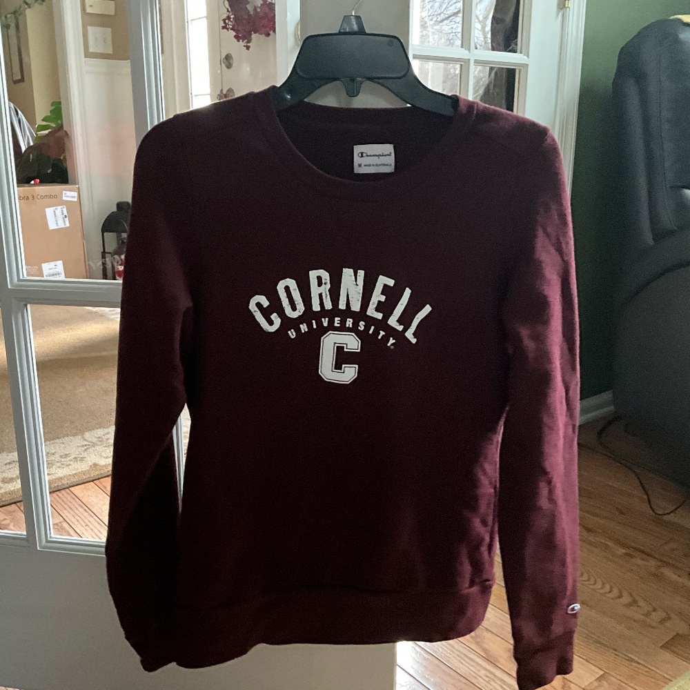 Champion sweatshirt with Cornell logo